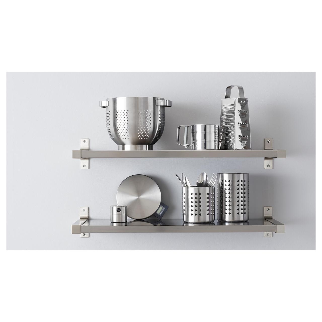 IKEA/ ОРДНИНГ Сушилка д/кухонных принадлежностей, нержавеющ сталь18 см - фото 3 - id-p131529710