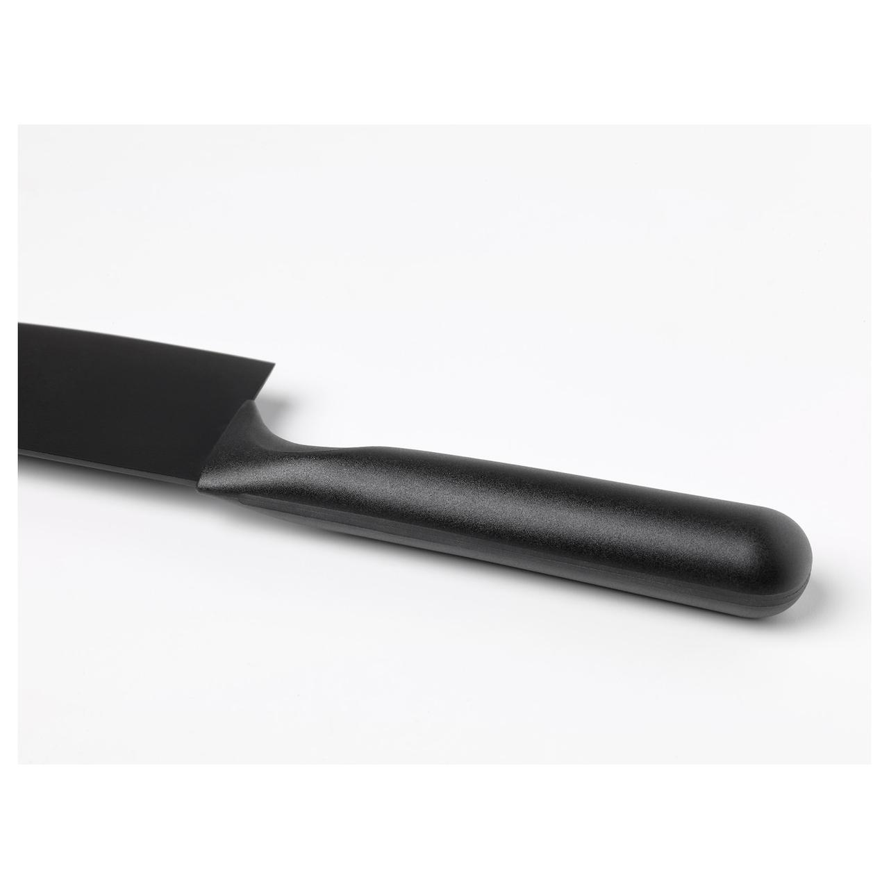 IKEA/ ЭМФЕРА 3 ножа+подставка, черный - фото 4 - id-p131529762