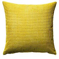 ГУЛЛЬКЛОКА Чехол на подушку, желтый50x50 см