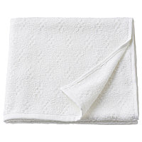 IKEA/ НЭРСЕН Банное полотенце, белый55x120 см
