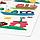 МЭТВРО Салфетка под приборы, орнамент «фрукты/овощи», разноцветный40x30 см, фото 3