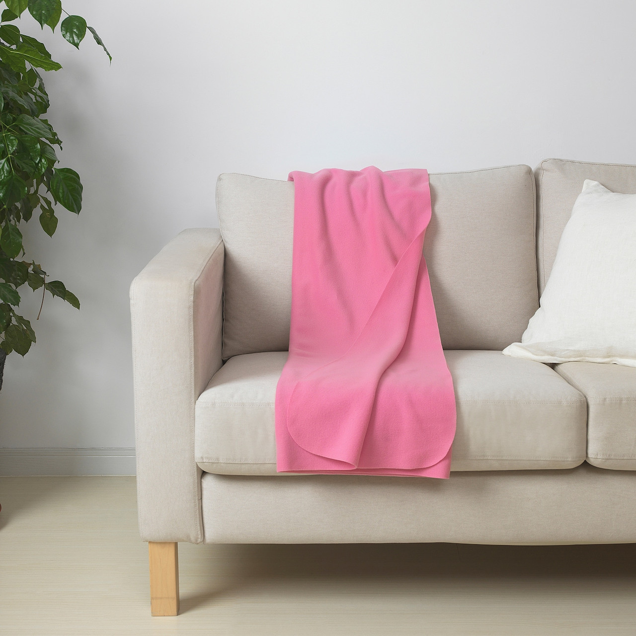 IKEA/ МАНДАРИНРОЗ Плед, розовый130x160 см - фото 3 - id-p131534417