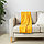 IKEA/ МАНДАРИНРОЗ Плед, желтый130x160 см, фото 3