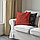 ВИГДИС Чехол на подушку, красно-оранжевый 50x50 см, фото 2