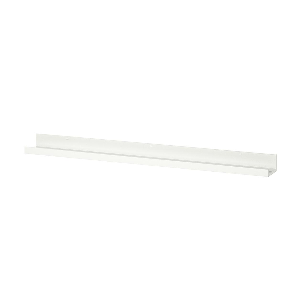 IKEA/  МОССЛЭНДА Полка для картин, белый115 см, фото 1