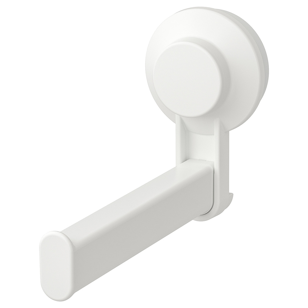 IKEA/ ТИСКЕН Держатель туалетн бумаги н/присоске, белый, фото 1