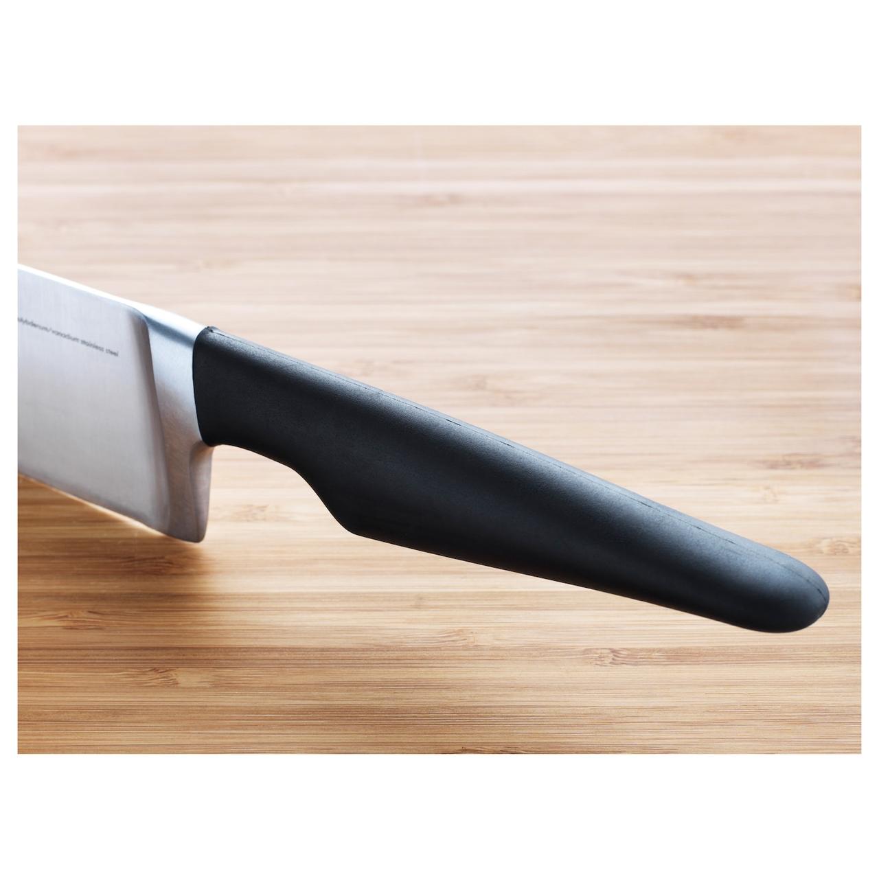 IKEA/ ВЕРДА Нож поварской, черный17 см - фото 4 - id-p131535873
