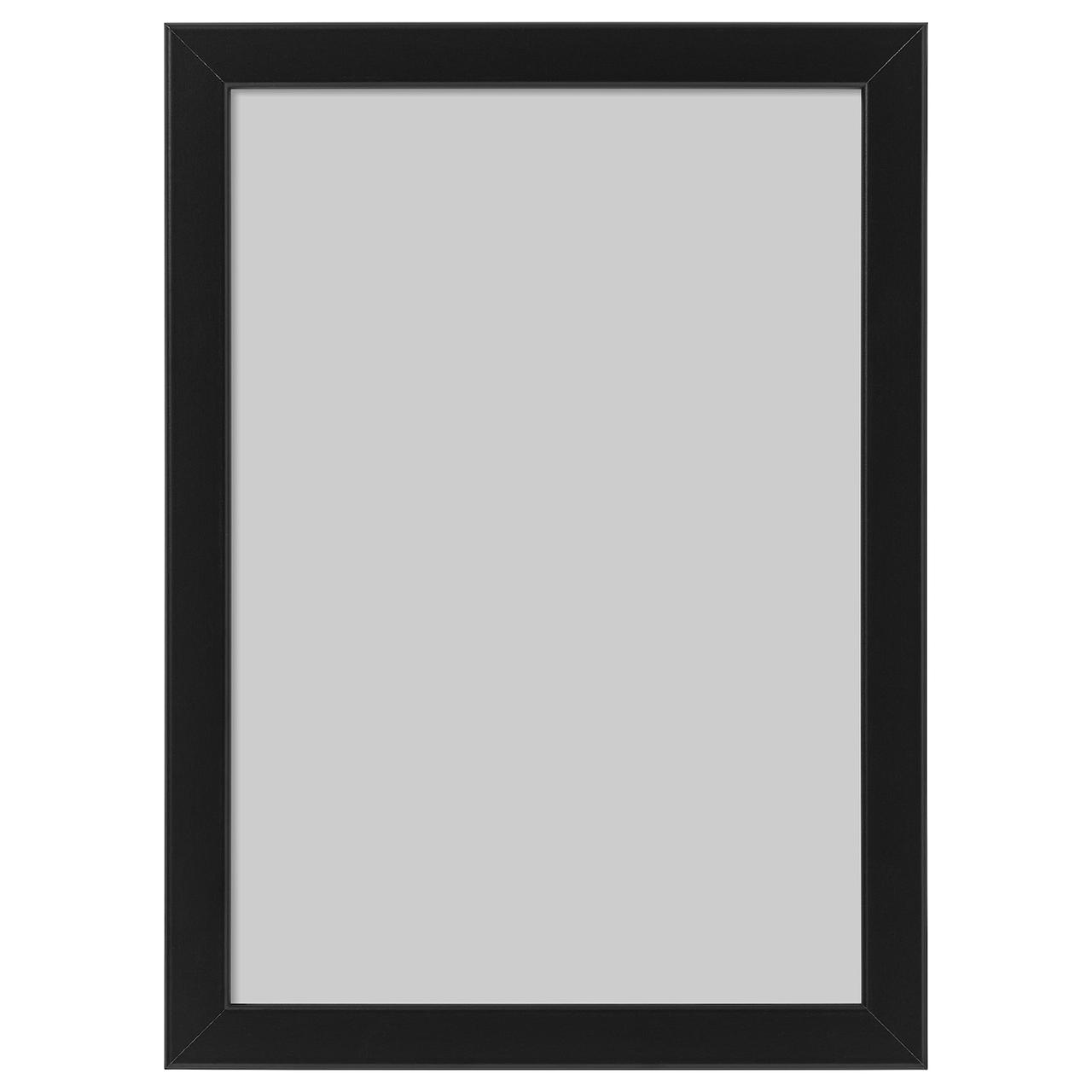 Рама IKEA ФИСКБУ 21x30 см черный, фото 1