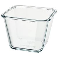 ИКЕА/365+ Контейнер для продуктов, четырехугольной формы, стекло1.2 л