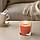 СИНЛИГ ароматическая свеча в стакане, персик и апельсин, оранжевый 9 см, фото 2
