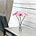 IKEA/  СМИККА Цветок искусственный, Гербера, розовый50 см, фото 4
