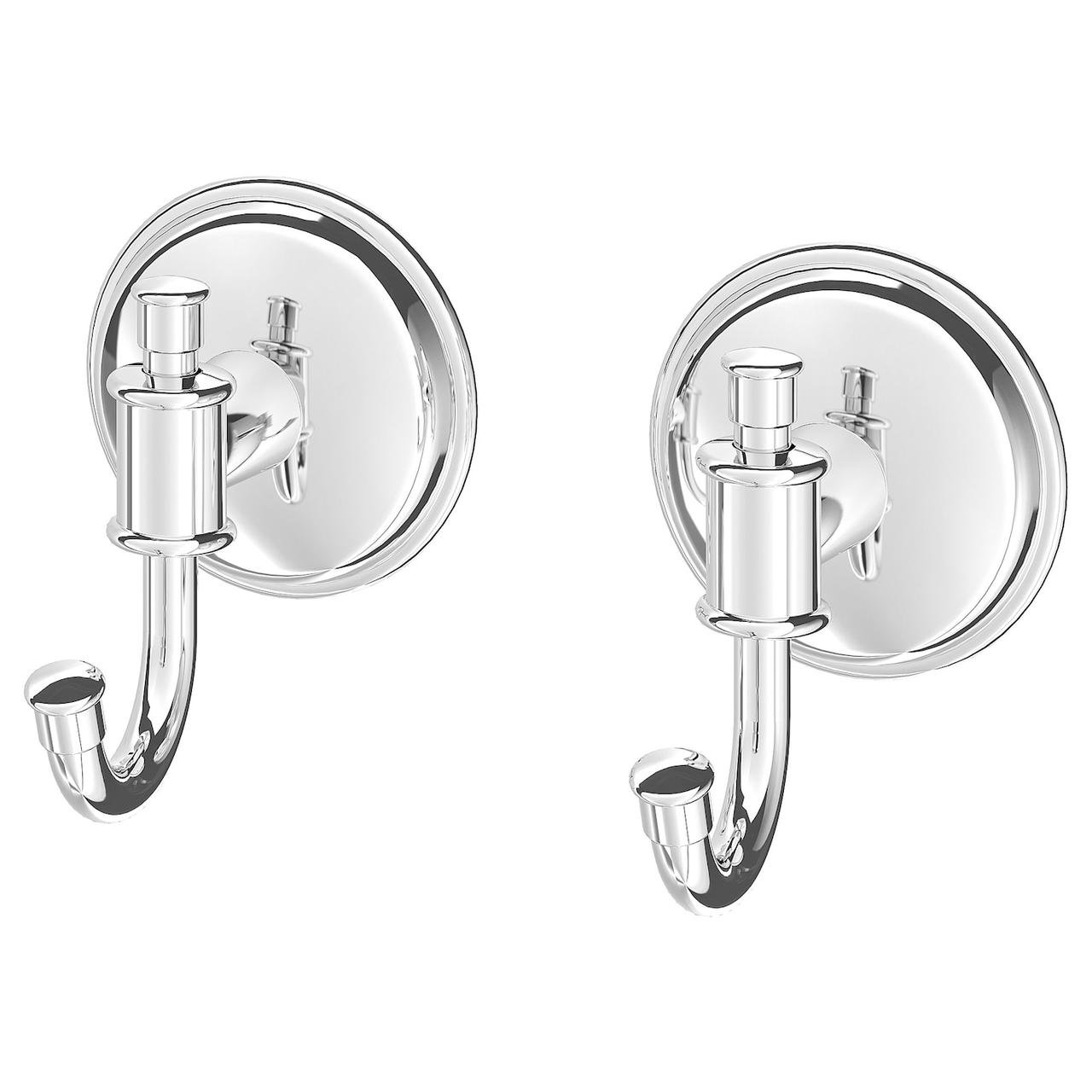 IKEA/ БАЛУНГЕН Крючок, хромированный 2шт