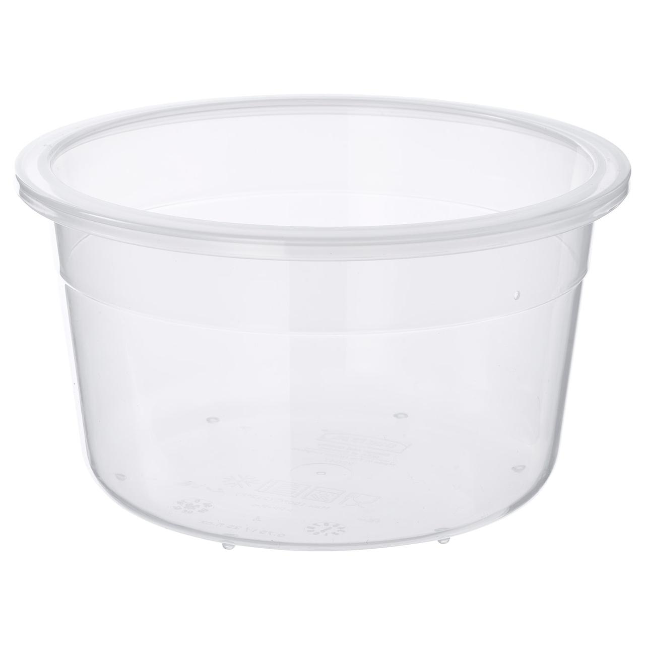 IKEA/ ИКЕА 365+ Контейнер для продуктов, круглой формы, пластик750 мл