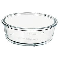 ИКЕА/365+ Контейнер для продуктов, круглой формы, стекло400 мл, фото 1