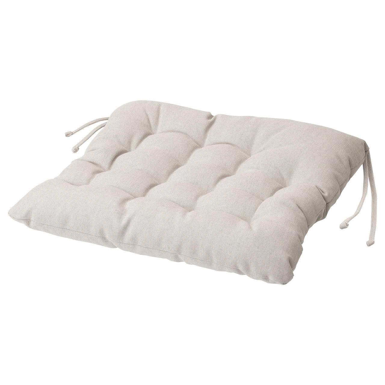 IKEA/ ВИППЭРТ подушка на стул, бежевый38х38х6,5см - фото 1 - id-p131538589