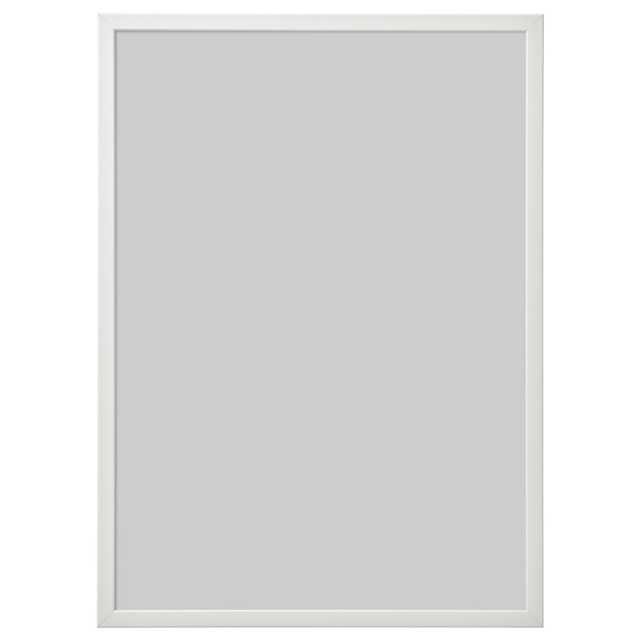 IKEA/ ФИСКБУ Рама, белый50x70 см, фото 1
