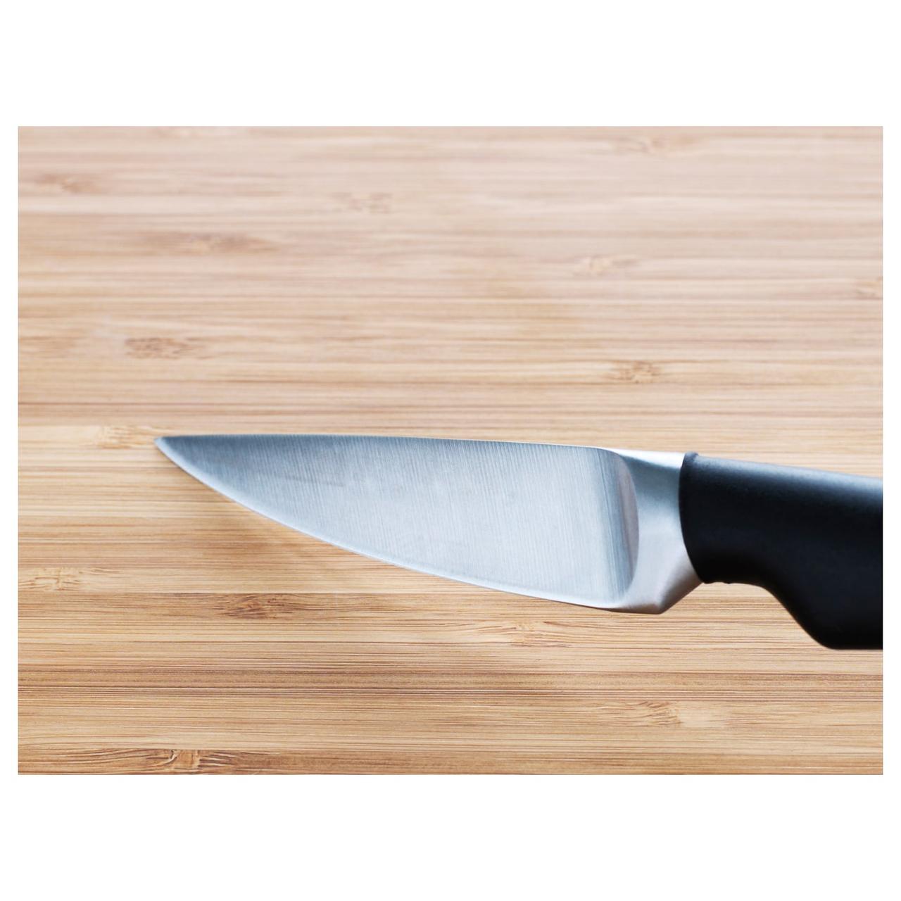 IKEA/ ВЕРДА Нож для чистки овощ/фрукт, черный9 см - фото 3 - id-p131534139