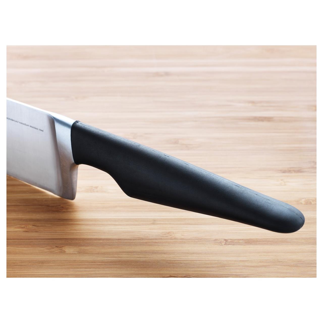 IKEA/ ВЁРДА Нож поварской, черный20 см - фото 4 - id-p131534142