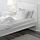 IKEA/ ДВАЛА Простыня натяжная, белый90x200 см, фото 5