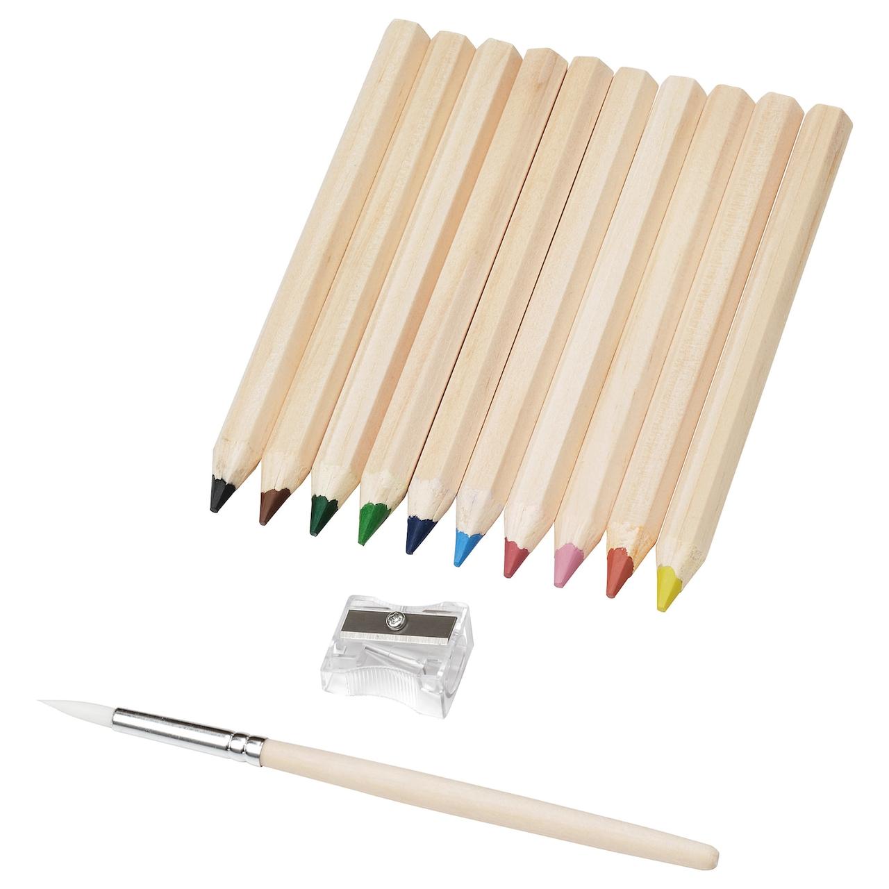 IKEA/  МОЛА Цветной карандаш, разные цвета, фото 1