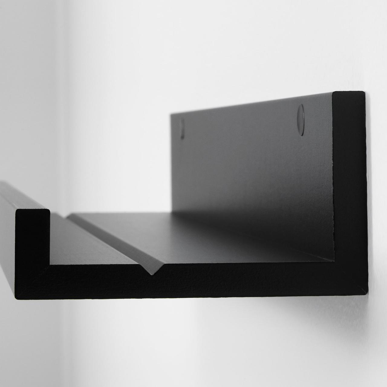 IKEA/ МОССЛЭНДА Полка для картин, черный55 см - фото 4 - id-p131535234