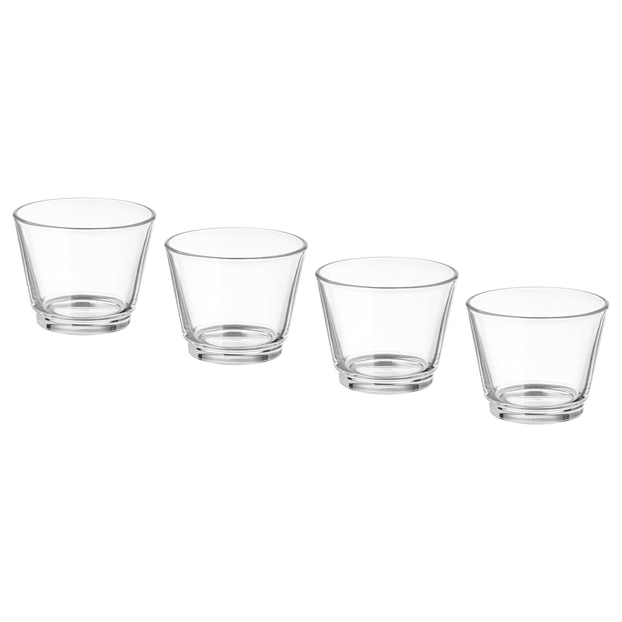 IKEA/  ГАЛЕЙ Подсвечник для греющей свечи  4шт