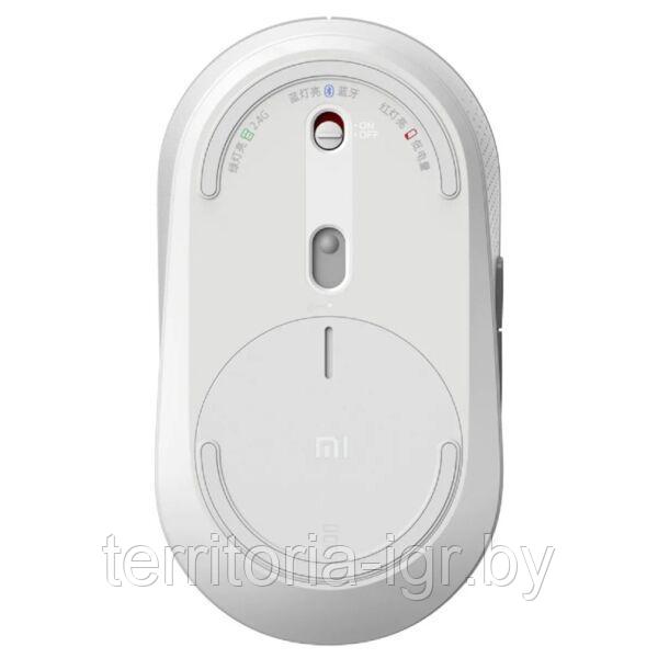 Беспроводная мышь 2в1 USB+Bluetooth Mi Dual Mode HLK4040GL белый Xiaomi - фото 3 - id-p131549346