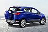 Защита заднего бампера d57 черная Ford EcoSport (2017), фото 2