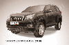 Защита переднего бампера d76 черная Toyota Land Cruiser Prado (2010), фото 2
