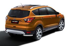 Уголки d57 серебристые Ford Kuga (2016)