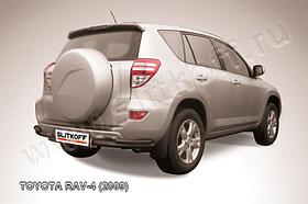 Уголки d57+d42 двойные черные Toyota RAV4 (2009)