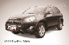 Кенгурятник d57 низкий черный Toyota RAV4 L (2009), фото 2