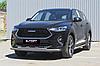 Защита переднего бампера d57+d42 двойная серебристая Haval F7 / Haval F7x, фото 2