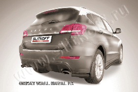 Уголки d57 черные Haval H2