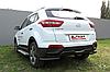 Уголки d57 черные Hyundai CRETA 4WD 2016, фото 2