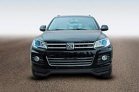 Защита переднего бампера d57 "волна" Zotye T600