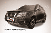 Защита переднего бампера d42 черная Nissan Terrano (2014), фото 2