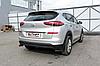 Уголки d57 черные Hyundai Tucson (2018) Turbo, фото 2