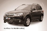 Кенгурятник d76 "мини" черный Subaru Forester