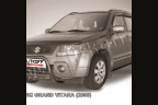 Кенгурятник d57 низкий черный Suzuki Grand Vitara (2005) - фото 4 - id-p131556361