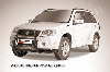 Кенгурятник d57 высокий черный Suzuki Grand Vitara (2008), фото 2