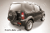 Защита заднего бампера d57 черная Suzuki Jimny, фото 2