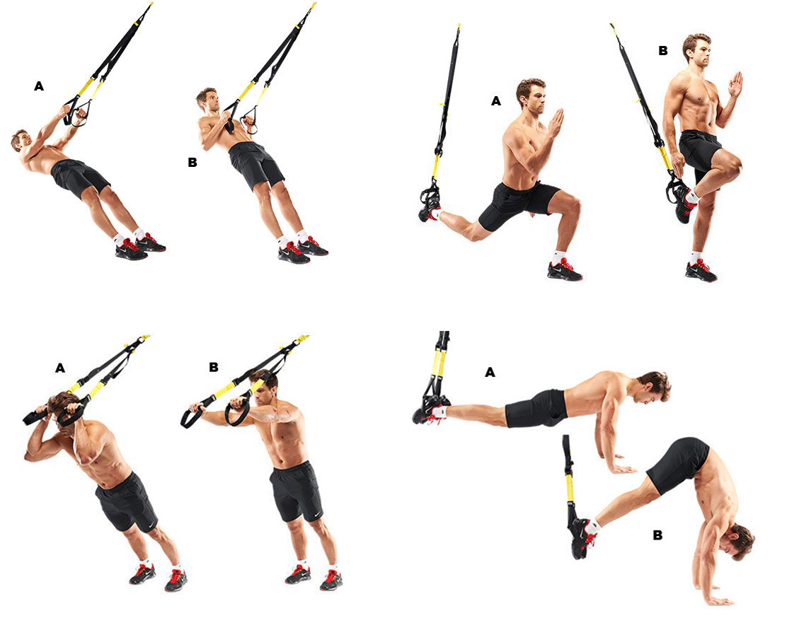 Фитнес-петли Suspension Trainer TRX P3 - фото 4 - id-p131557009