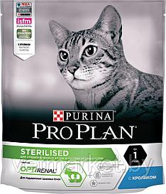 Pro Plan, 400 г для стерилизованных кошек, кролик
