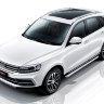 Защита штатного порога d57 труба Zotye Coupa, фото 4