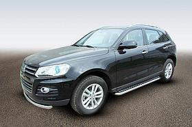 Защита порогов d57 с листом Zotye T600