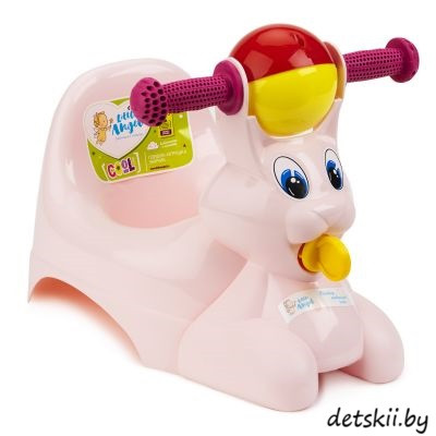 Горшок-игрушка Little Angel "Зайчик" Розовый - фото 1 - id-p131579194
