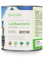 Укрывная краска GNature 460 Landhausfarbe (база под колеровку)