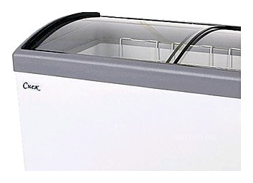 Морозильный ларь МЛГ 600 "Снеж" Серый