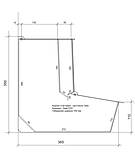 Бокс для мармеладов 5-ти угольный 146х300х200 (акрил 3 и 4мм), фото 5